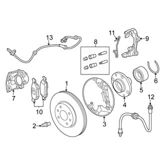 Fiat OE - Front Suspension - Brake Components (Easy / Lounge / Pop / Trekking / Urbana)