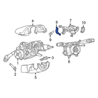 Fiat OE - Ignition Starter Switch Bracket