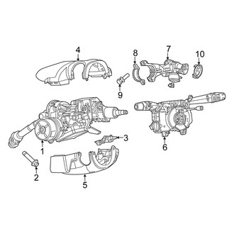 Fiat OE - Steering Column Components