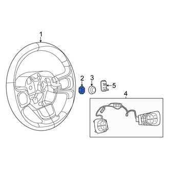 Fiat OE - Steering Wheel Nut