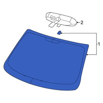 Fiat OE - Front Windshield