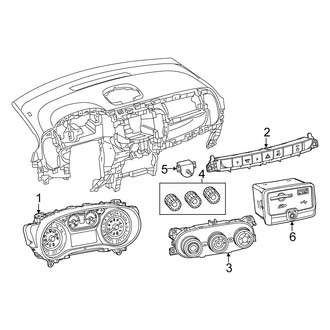 Fiat OE - Instrument Panel - Cluster & Switches