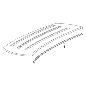 Fiat OE - Roof - Exterior Trim (W/O Sunroof)