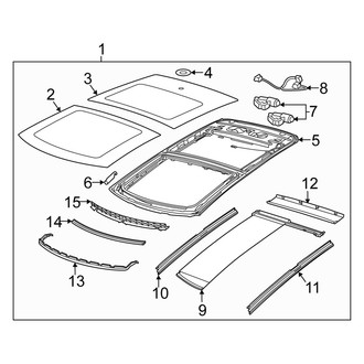 Fiat OE - Roof - Sunroof (With Sunroof)