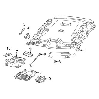 Fiat OE - Roof - Headliner (With Sunroof)