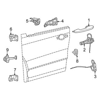 Fiat OE - Front Door - Lock & Hardware