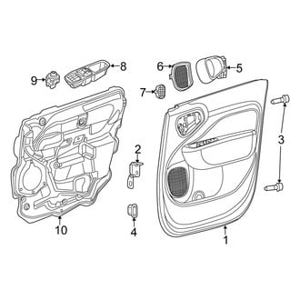 Fiat OE - Front Door - Interior Trim