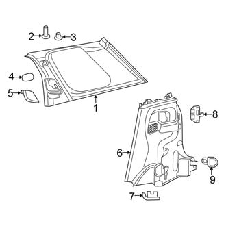 Fiat OE - Quarter Panel - Interior Trim