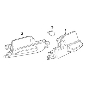 Fiat OE - Rear Lamps - Backup Lamps