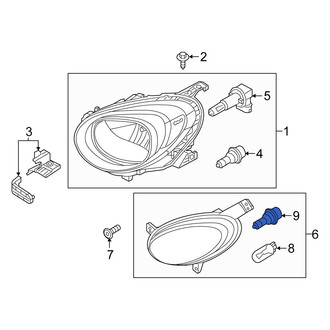 Fiat OE - Rear Tail Light Bulb