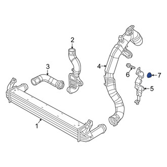 Fiat OE - Intercooler Pipe Nut