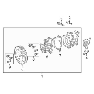 Fiat OE - Cooling - Water Pump (2.4L)