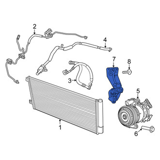 Fiat OE - A/C Compressor Bracket