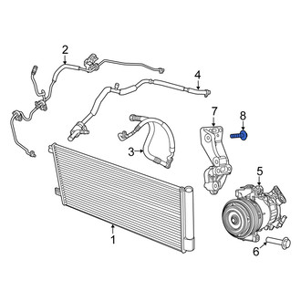 Fiat OE - A/C Compressor Bolt