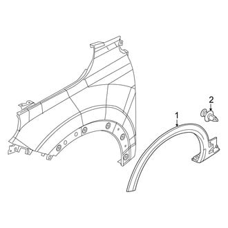 Fiat OE - Fender - Exterior Trim