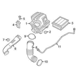 Fiat OE - Engine / Transaxle - Air Intake (1.4L)