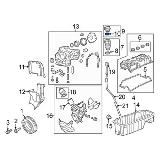 Fiat OE - Engine Oil Filler Cap O-Ring