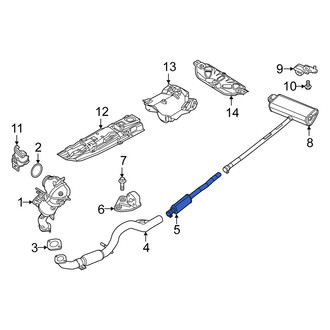 Fiat OE - Exhaust Resonator