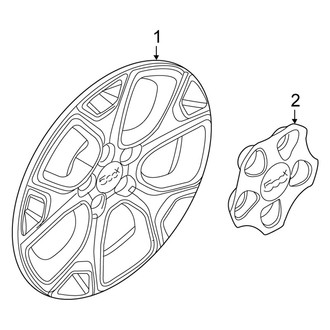 Fiat OE - Wheels - Wheel Covers & Trim (Pop)