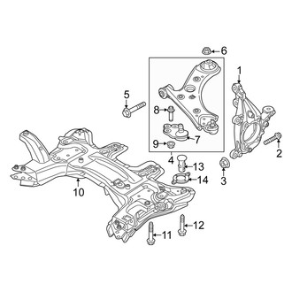 Fiat OE - Front Suspension - Suspension Components