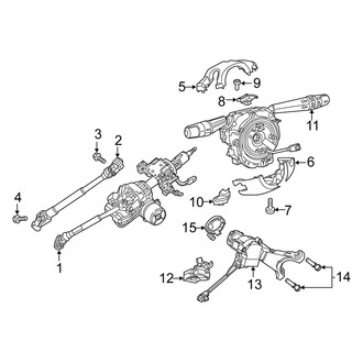 Fiat OE - Steering Column Components