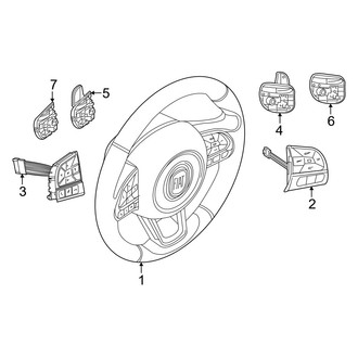 Fiat OE - Steering Wheel & Trim