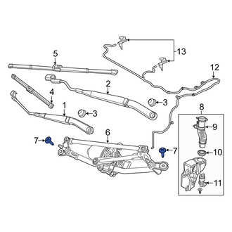 Fiat OE - Wiper Linkage Screw