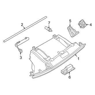 Fiat OE - Instrument Panel - Glove Box