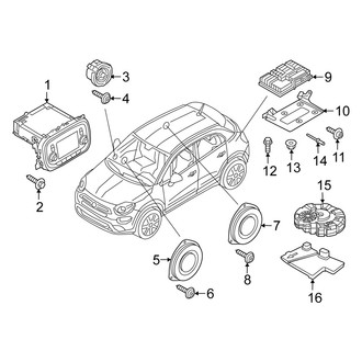 Fiat OE - Instrument Panel - Sound System