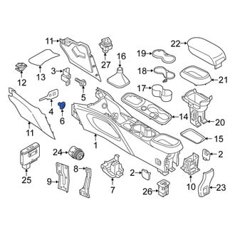 Fiat OE - Console Panel Screw