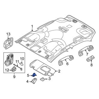 Fiat OE - Sun Visor Holder