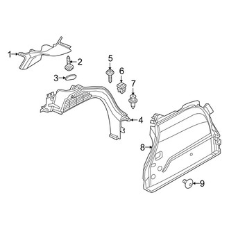 Fiat OE - Quarter Panel - Interior Trim