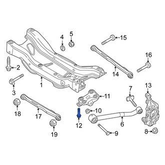 Fiat OE - Suspension Trailing Arm Bolt