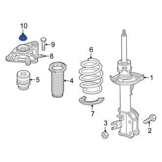 Fiat OE - Upper Suspension Strut Nut