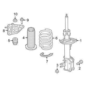 Fiat OE - Rear Suspension - Shocks & Components (AWD)