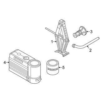 Fiat OE - Rear Body & Floor - Jack & Components