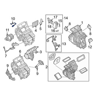Fiat OE - A/C Evaporator Temperature Sensor