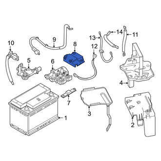 Fiat OE - Battery Terminal Cover