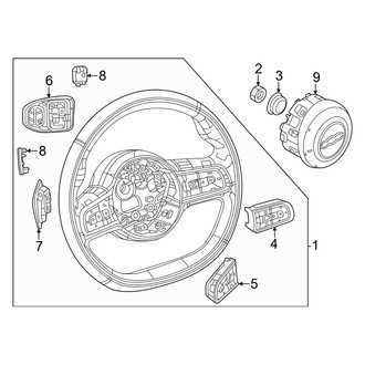 Fiat OE - Steering Wheel & Trim