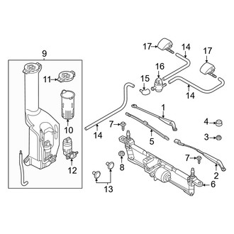 Fiat OE - Windshield - Wiper & Washer Components