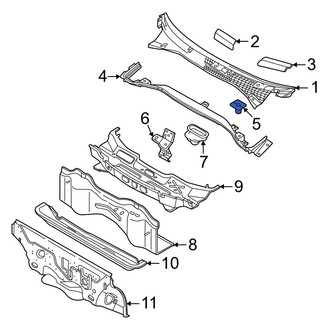 Fiat OE - Cowl Grille Panel Grommet