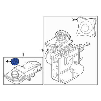 Fiat OE - Brake Master Cylinder Reservoir Cap