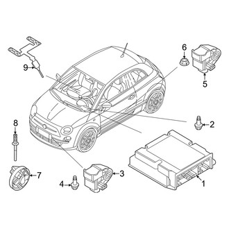 Fiat OE - Restraint Systems - Air Bag Components (Modules & Sensors)
