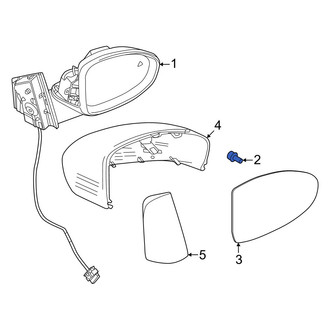 Fiat OE - Door Mirror Screw