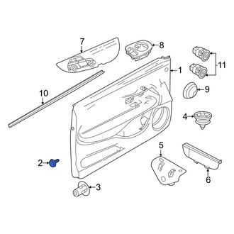 Fiat OE - Door Interior Trim Panel Retainer