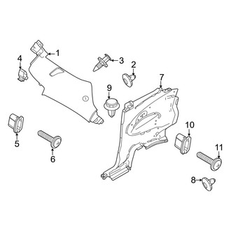 Fiat OE - Quarter Panel - Interior Trim