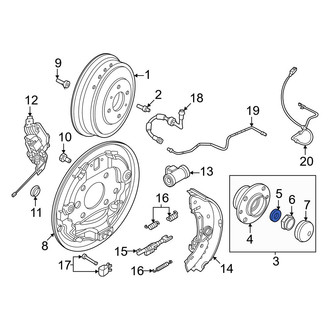 Fiat OE - Stub Axle Washer