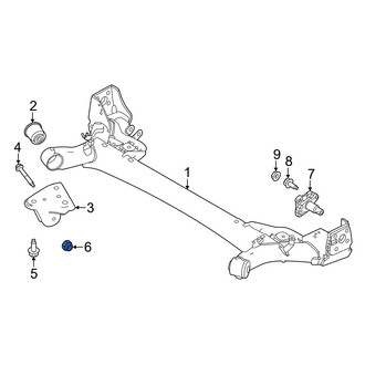Fiat OE - Suspension Subframe Nut