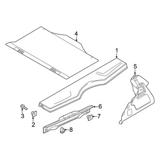 Fiat OE - Rear Body & Floor - Interior Trim