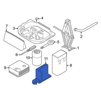 Fiat OE - Tire Repair Kit Hold Down